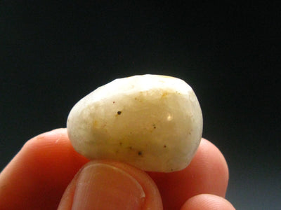 Rare Cryolite Tumbled Stone From Greenland - 0.9" - 8.76 Grams