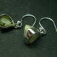 Rhodizite Rhodozite Silver Earrings From Madagascar- 1.0" - 3.5 Grams