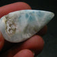 Top Grade Larimar Cabochon From Dominican Republic - 1.5"