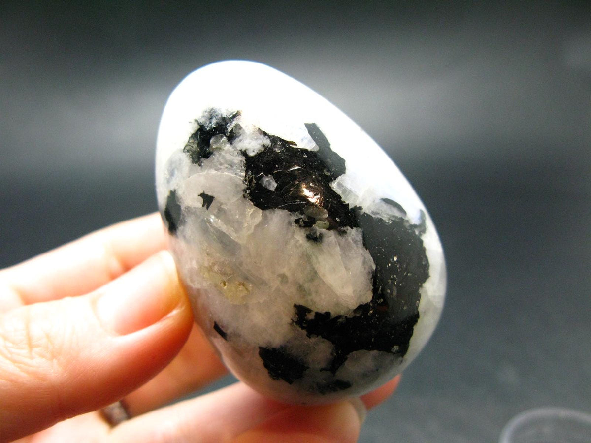 Moonstone Egg from India - 2.2"