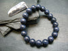 Blue Sapphire Genuine Bracelet ~ 7 Inches ~ 10mm Round Beads