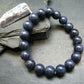 Blue Sapphire Genuine Bracelet ~ 7 Inches ~ 10mm Round Beads