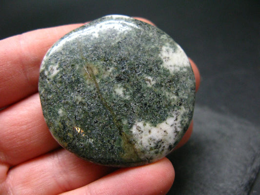 Rare Stonehenge Preseli Bluestone Tumbled Crystal From Wales UK - 1.6" - 22.93 Grams