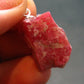 Rare Raw Rhodonite Silver Pendant From Brazil - 1.0" - 3.69 Grams