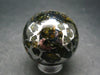 Large Seymchan Meteorite Pallasite Olivine Sphere Ball From Russia - 1.3" - 86.17 Grams