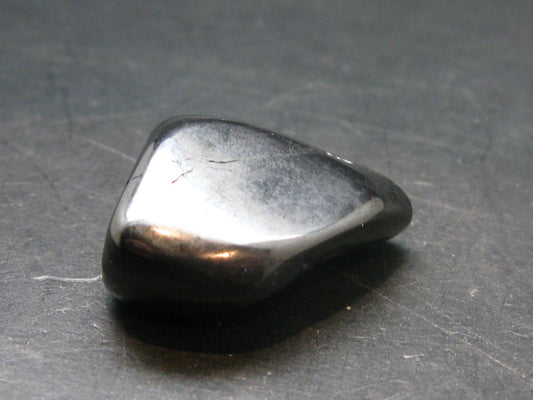 Elite Shungite Tumbled Piece from Russia - 1.1" - 11.91 Grams