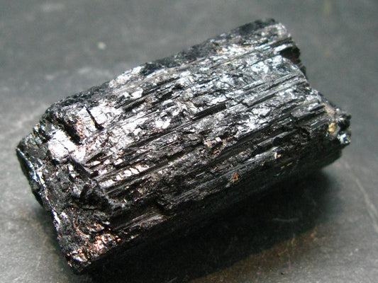 Fine Black Tourmaline Schorl Crystal From Brazil - 2.3"