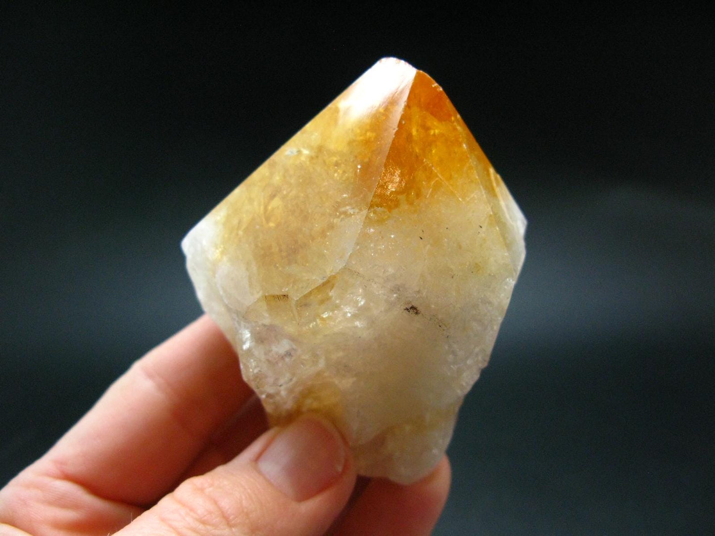Nice Large Citrine Crystal from Brazil - 3.0"