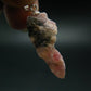 Rare Pink Tugtupite Sterling Silver Pendant From Greenland - 1.4" - 2.17 Grams