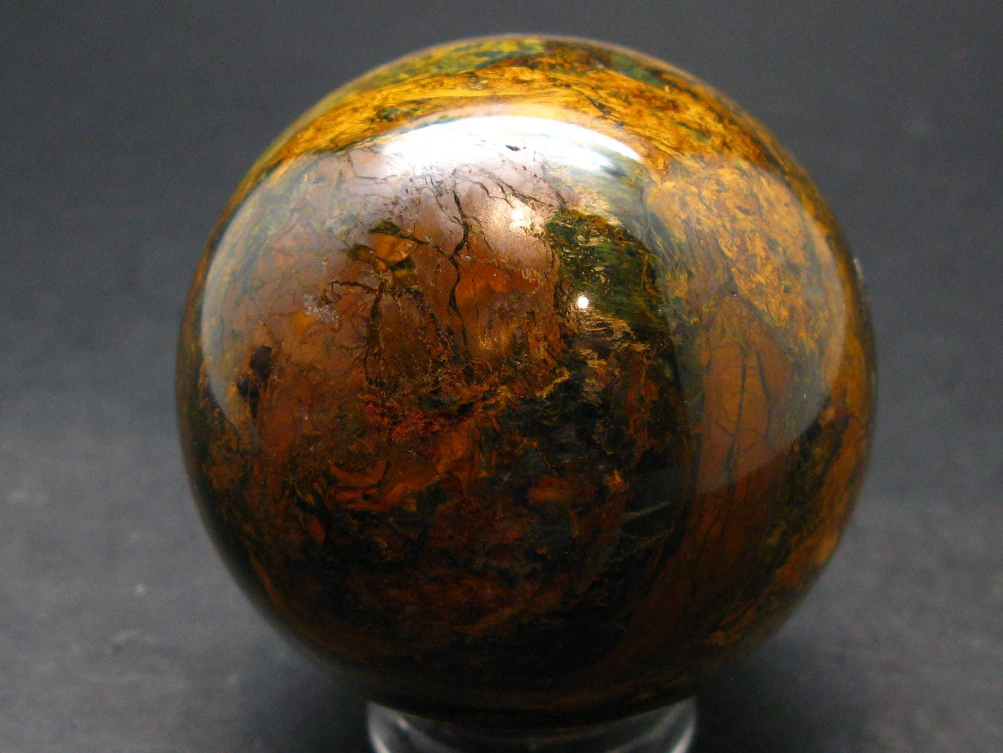 Pietersite Sphere From Namibia - 2.3" - 320.47 Grams