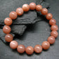 Pink Moonstone Genuine Bracelet ~ 7 Inches ~ 10mm Round Beads