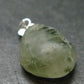 Phenakite Phenacite Tumbled Silver Pendant From Russia - 1.0" - 4.0 Grams