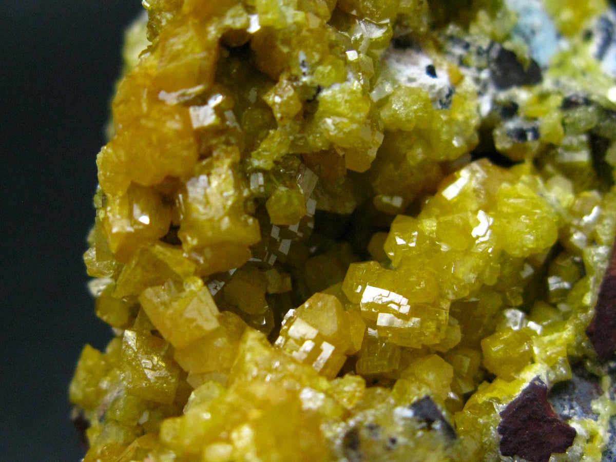 Nice Large Yellow Mimetite Cluster from Congo - 3.1"