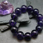 AAA Grade Amethyst Gem Genuine Bracelet ~ 7 Inches ~ 16mm Round Beads