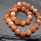 Sunstone Genuine Bracelet ~ 7 Inches ~ 6mm Facetted Beads