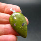 Rare SS Pendant Atlantasite Stichtite + Serpentine from Australia - 1.5"