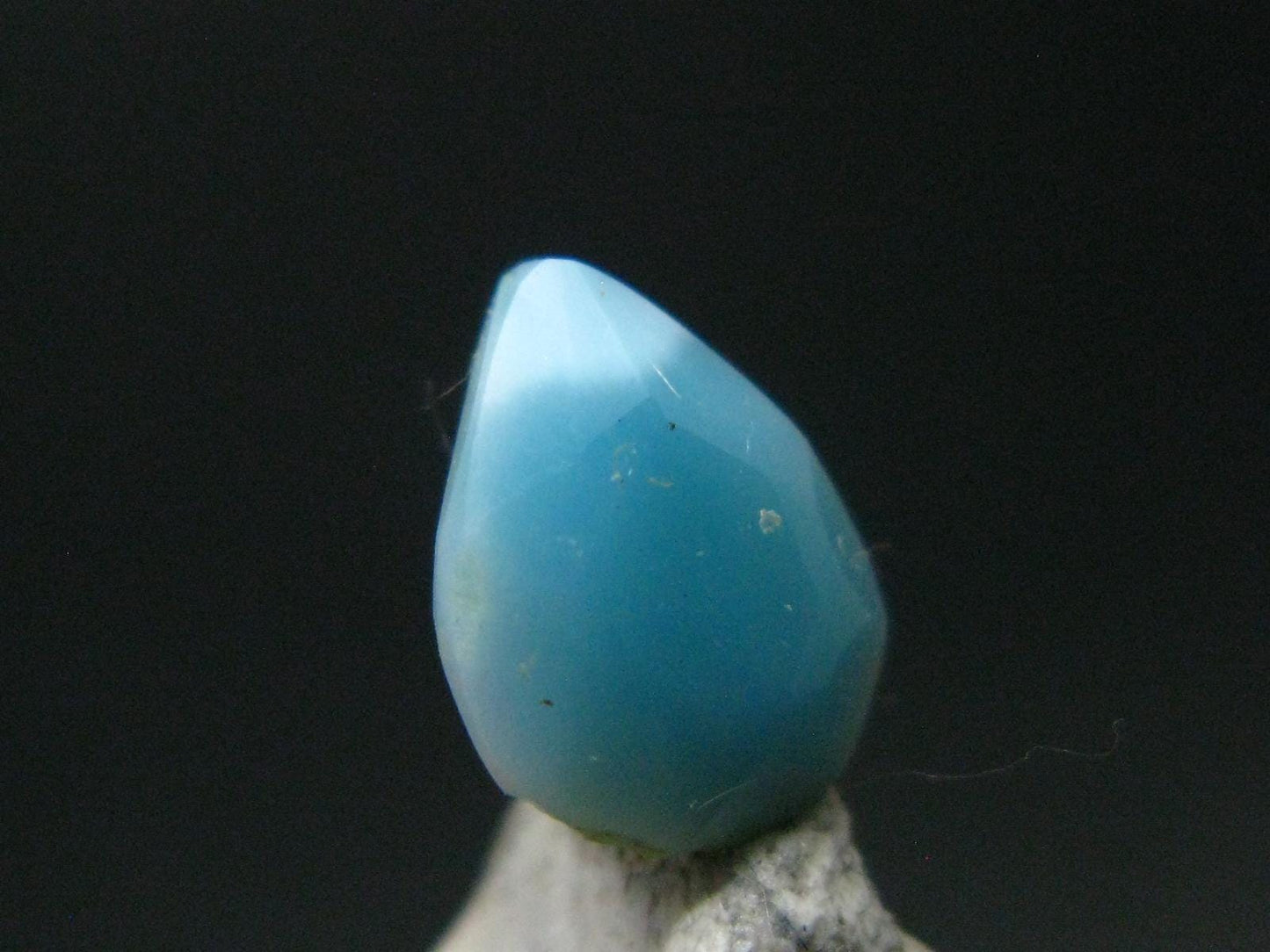 Rare Gem Larimar Cut Stone from Dominican Republic - 1.10 Carats
