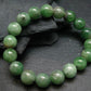 Green Garnet Tsavorite Genuine Bracelet ~ 7 Inches ~ 12mm Round Beads