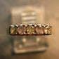 Genuine Alexandrite Gem Silver Ring From Russia - Size 6.5 - 2.29 Grams