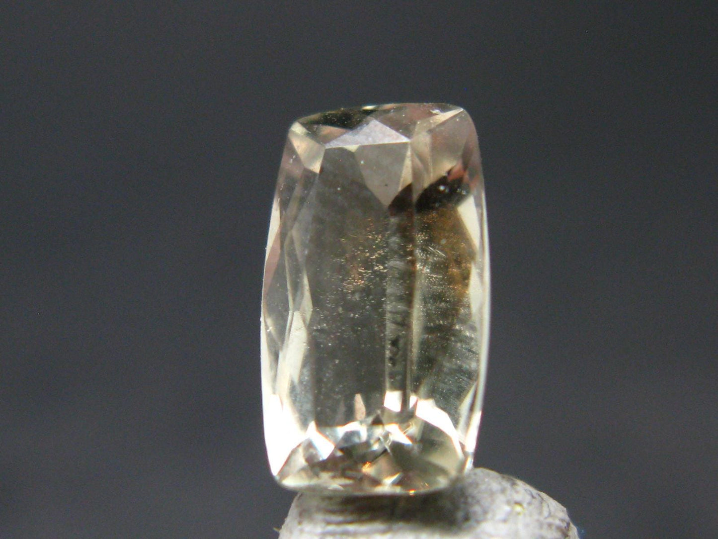 Gem Diaspore Cut Stone From Turkey - 2.16 Carats
