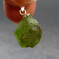 Peridot Olivine Pendant in SS From Arizona - 0.8" - 2.31 Grams