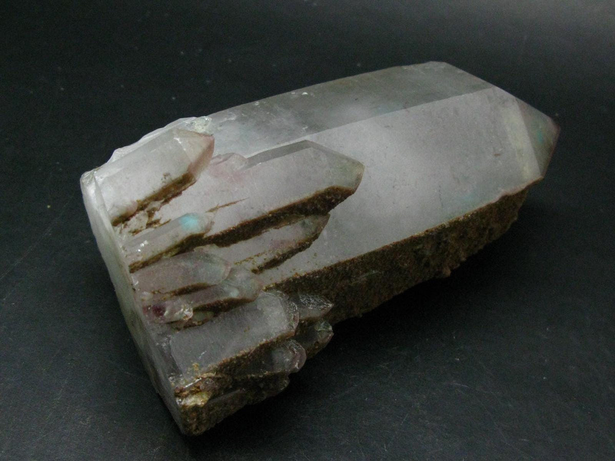 Ajoite In Quartz Crystal From South Africa - 5.3" - 680 Grams