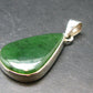 Nephrite Jade Cabochon Pendant From Canada - 1.5" - 6.39 Grams