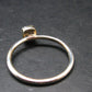 Libyan Tektite Sterling Silver Ring from Libya - Size 10 - 2.01 Grams