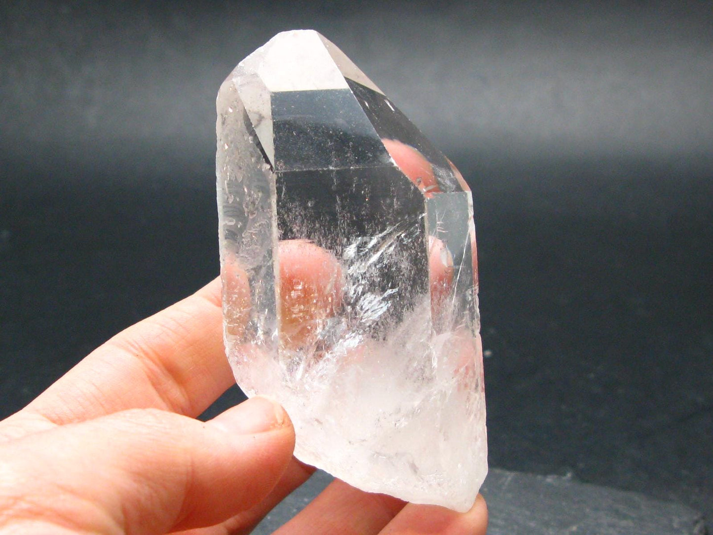 Record Keeper Lemurian Seed Quartz Crystal From Brazil - 3.1"