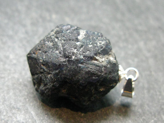 Natural Alexandrite Chrysoberyl Crystal Silver Pendant From Zimbabwe - 7.42 Grams