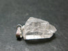 Nice Terminated Danburite Crystal Silver Pendant from Mexico - 0.9" - 2.88 Grams