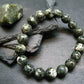 Preseli Stonehenge Bluestone Genuine Bracelet ~ 7 Inches ~ 10mm Round Beads