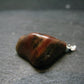 Rare Tumbled Brownish Pink Bustamite Silver Pendant with Attractive Pattern From South Africa - 1.2" - 7.88 Grams