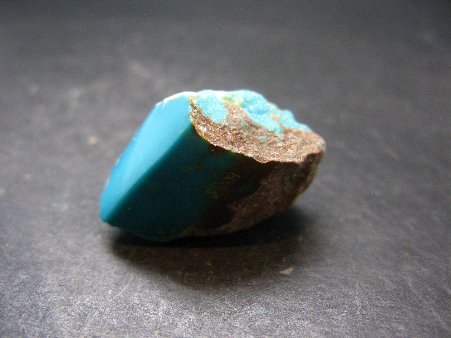 Genuine Polished Turquoise from Arizona, USA - 1.3" - 12.53 Grams