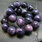 Tiffany Stone Violet Opal Genuine Bracelet ~ 7 Inches ~ 10mm Round Beads
