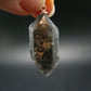 Nice Terminated Tibetan Black Quartz Pendant from Tibet - 1.6" - 7.33 Grams