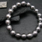 Meteorite Muonuonolusta Genuine Bracelet ~ 7 Inches ~ 10mm Round Beads