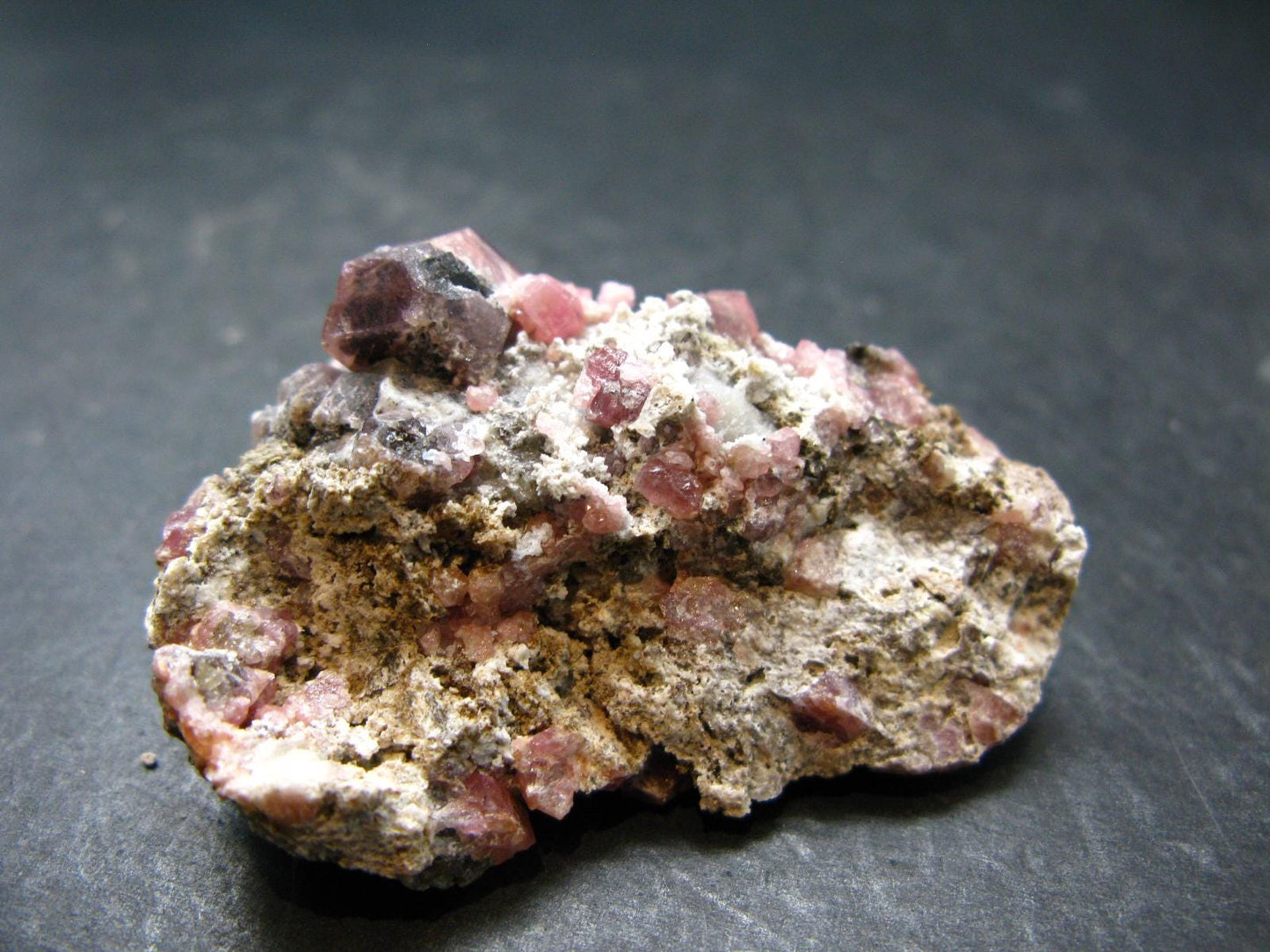 Raspberry Grossular Garnet Cluster From Mexico - 2.1" - 38.75 Grams