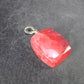 Rhodochrosite Sterling Silver Pendant from Alma Colorado - 1.2" - 7.07 Grams