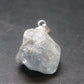 Natural Blue Celestite Celestine 925 Silver Pendant from Madagascar - 0.8" - 5.34 Grams