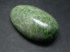 Chrome Diopside Tumbled Stone From Russia - 83.9 Grams - 2.4"