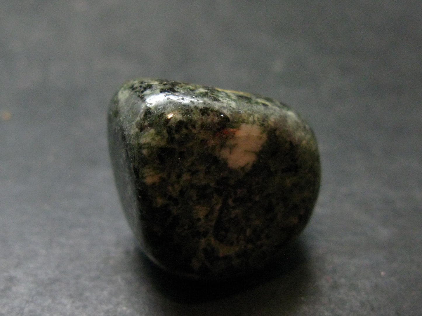 Rare Stonehenge Preseli Bluestone Tumbled Crystal From Wales UK - 0.8" - 18.76 Grams