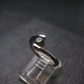 Moldavite Sterling Silver Ring From Czech Republic - Size 9 - 2.47 Grams