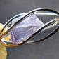 Purple Scapolite Pendant in SS From Afghanistan - 1.3" - 2.57 Grams