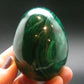 Malachite Egg Carving From Congo - 2.4" - 263.40 Grams