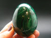 Malachite Egg Carving From Congo - 2.4" - 263.40 Grams