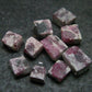 Nice Lot of 10 Polished Bixbite Red Emerald Beryl Crystals From Utah USA - 9.12 Carats