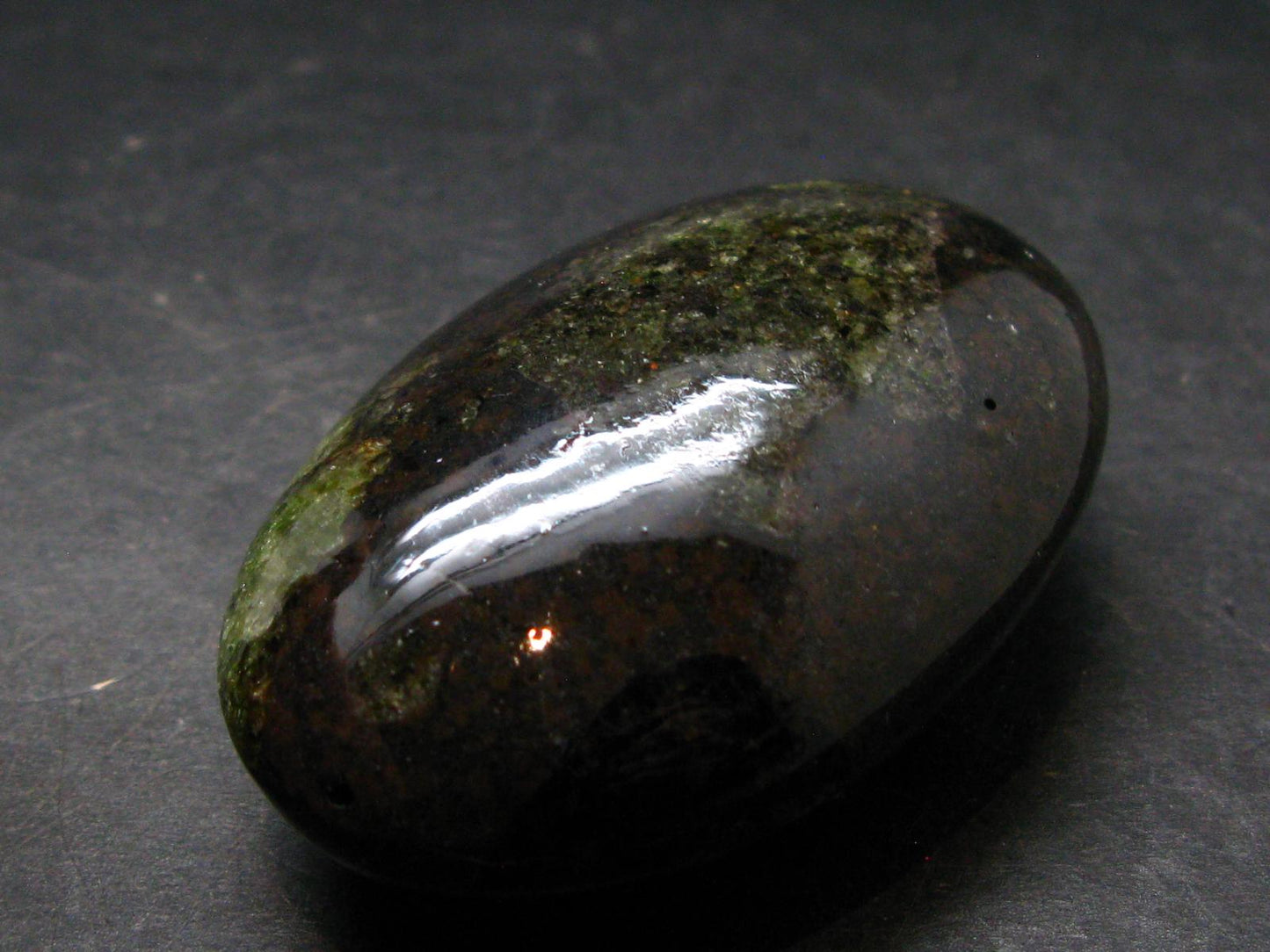Peridot Olivine Tumbled Stone from Arizona, USA - 2.1" - 63.13 Grams