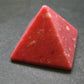 Rare Red Thulite Pyramid From Norway - 1.2" - 34.58 Grams