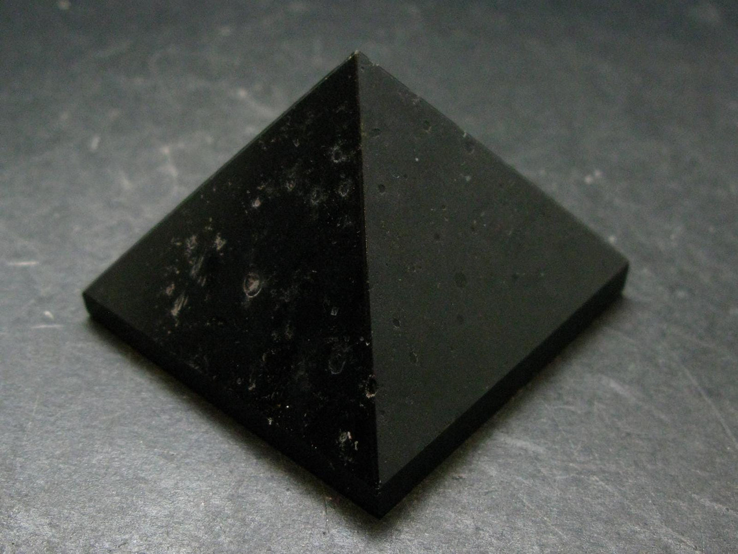 Black Tourmaline Schorl Pyramid From Brazil - 104.84Grams - 1.4 Inches
